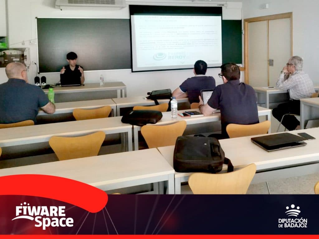 FIWARE Space imparte sus primeros cursos de nivel avanzado en la Facultad de Ciencias de Badajoz