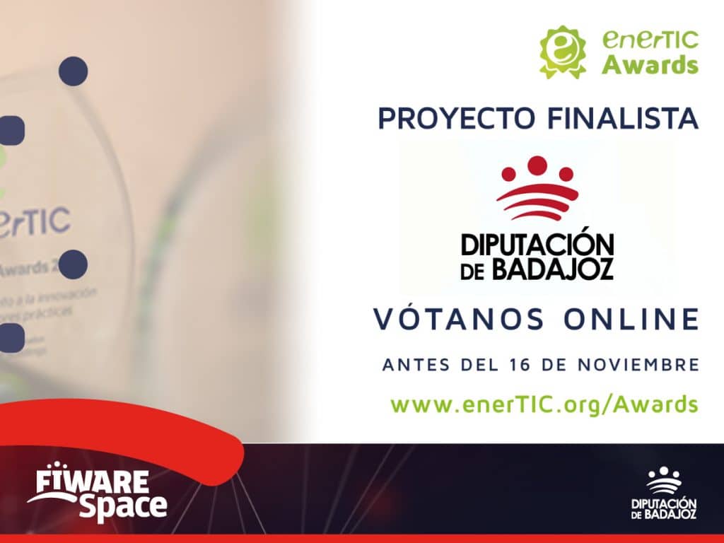 El proyecto “Badajoz Es Más” ha sido elegido finalista en los enerTIC Awards 2018