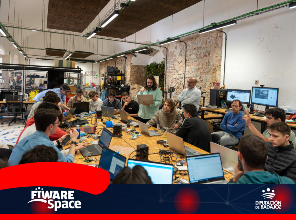 En FIWARE Space celebramos el fin de las prácticas del alumnado de Formación Profesional con un taller práctico de montaje de dispositivos RESPIRA, en colaboración con los CITLabs de la Diputación de Badajoz. Durante el último mes, los estudiantes han desarrollado proyectos que incluyen diseño físico, programación de microcontroladores, gestión de datos y su visualización, aplicando todo su aprendizaje en una experiencia práctica e integral.
